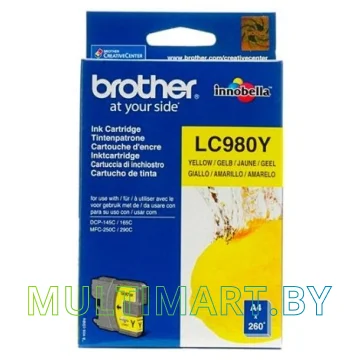 Картридж Brother LC980Y